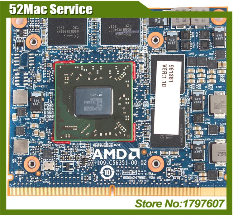 216-0834044 For HP 8540P 8540W 8740W 8770W 8760W DDR5 1GB M4000 Video Graphic Card Brand new