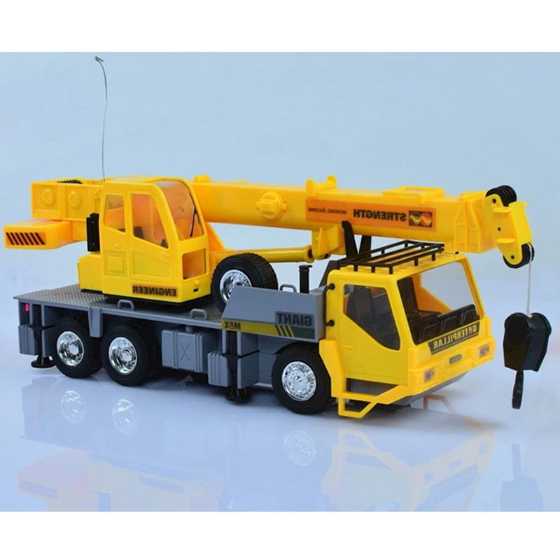 Радиоуправляемый кран-грузовик пульт дистанционного управления Лебедка 1:26 Беспроводная строительная техника Инженерная сверхмощная электронная игрушка модель хобби для детей