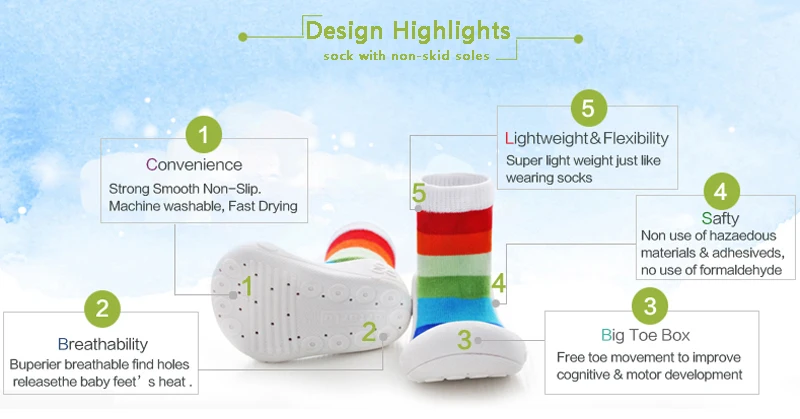 DkDaKanl/носки для малышей с резиновой подошвой; носки-тапочки; нескользящая обувь для новорожденных; носки из хлопка; милые носки в полоску; Y012R