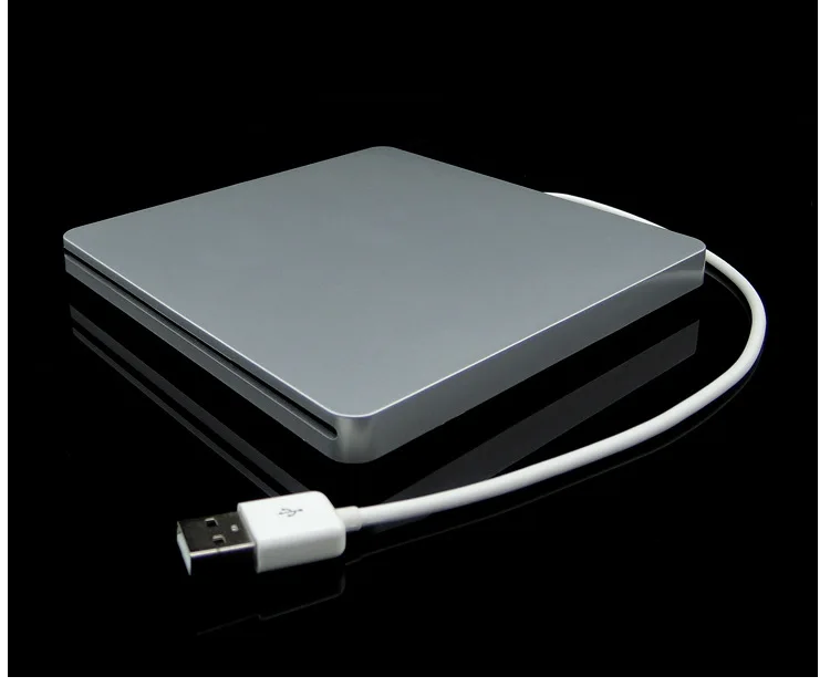  Super Slim USB 2.0 Externe DVD Drive CD-ROM Slot Loading In DVD-RW Superdrive for Apple MacBook Air