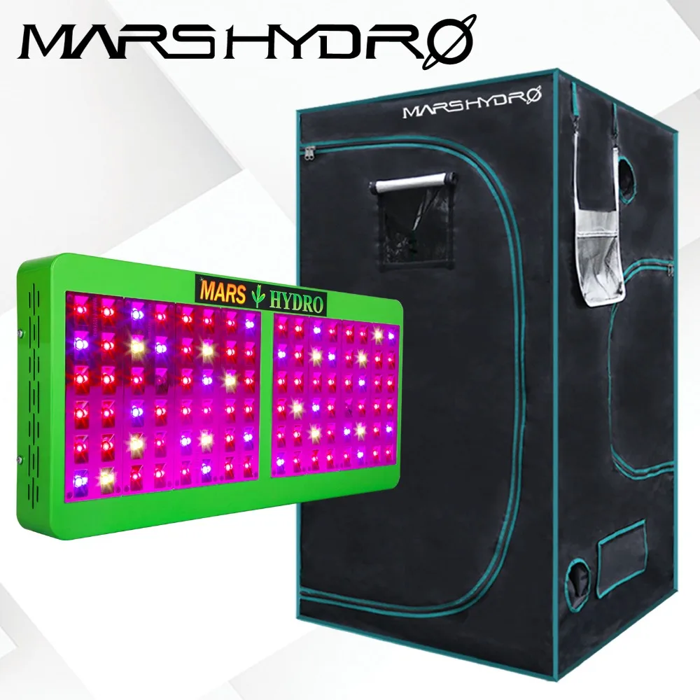 Reflector 480W LED Grow Lights Hydroponic Kit Plant+1680D 70*70*160 Indoor Grow Tent No Stock in Russia