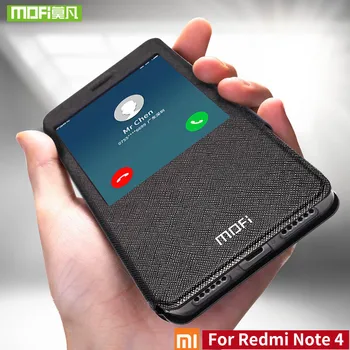 

For Xiaomi redmi Note 4 case For Xiaomi redmi Note 4 case global version mofi cover silicon flip 360 for xiaomi redmi Note4 case