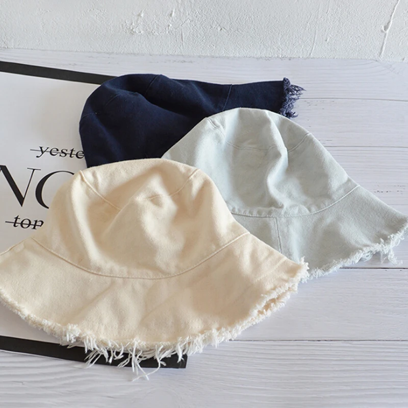 Female Burrs Bucket Hats Harajuku Bucket Hat Fishing Outdoor Panama Hip Hop Cap Men's Summer For Fisherman Hat Women