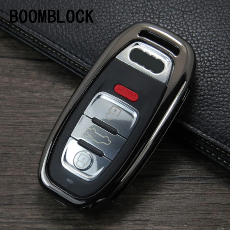

1x Key Case For Car Styling For Audi A4 B8 B7 A6 C7 A5 A7 A8 Q5 Q7 R8 Audi TT S5 S6 S7 S8 SQ5 Accessories Car Key Cover Case