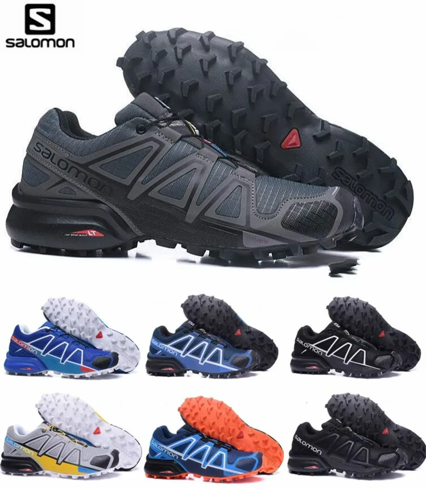 Salomon обувь zapatos hombre кроссовки мужские Скорость Крест 4 CS III sapato masculino Скорость Крест классические уличные спортивные кроссовки