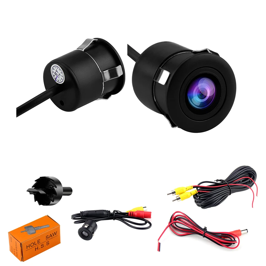

Universal Waterproof Mini Car Rear View Camera Compact Design Easy Install Parking Assistance Camera Rear Back up Night Vision