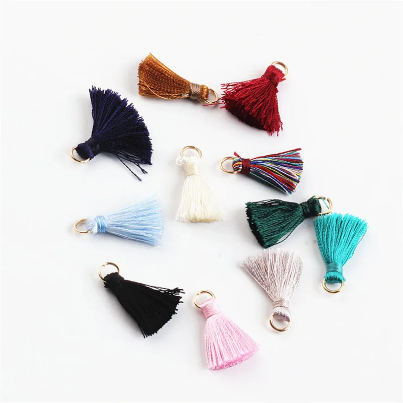 New Arrival Cottton Fabric String Tassels DIY Jewelry Findings Ornament