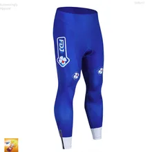 Для мужчин FDJ Велоспорт нагрудник шорты синий MTB 16D Pad короткий Открытый Pro Команда Езда нагрудник брюки велосипед велосипедная одежда Ropa Ciclismo