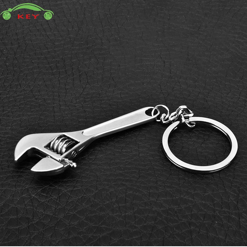 

Adjustable Spanner Car Keychain Auto Motorcycle Key Ring Bag Pendant for Mazda Subaru Holden Hyundai Volvo Yamaha smart Keyring