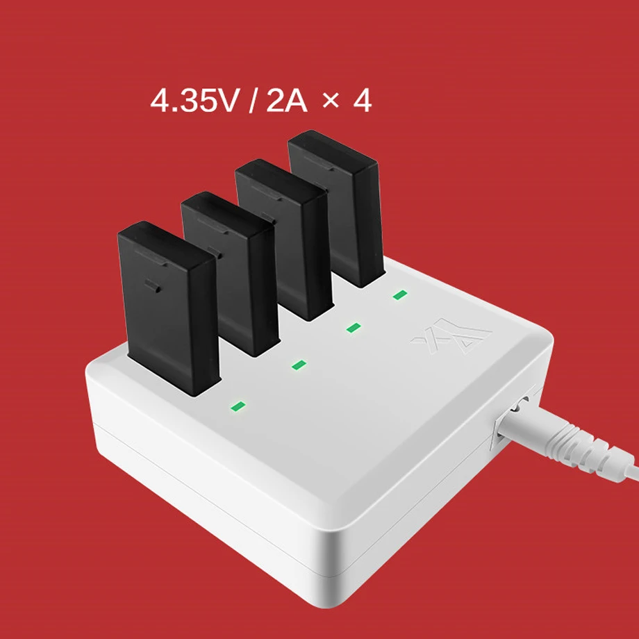 2A Tello Charger 4in1 Multi Battery Charging Hub for Tello Intelligent Flight Battery Quick Charging 35 Mins to Fill 4 Batteries-11