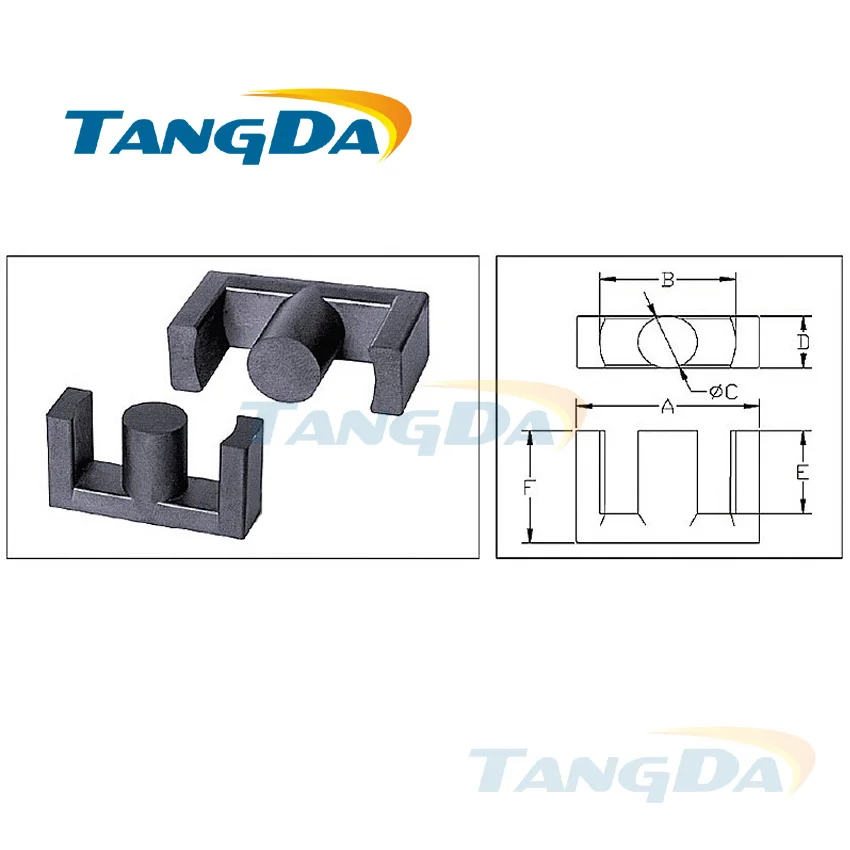 Tangda ETD54 core Bobbin 11+11pin 22p magnetic