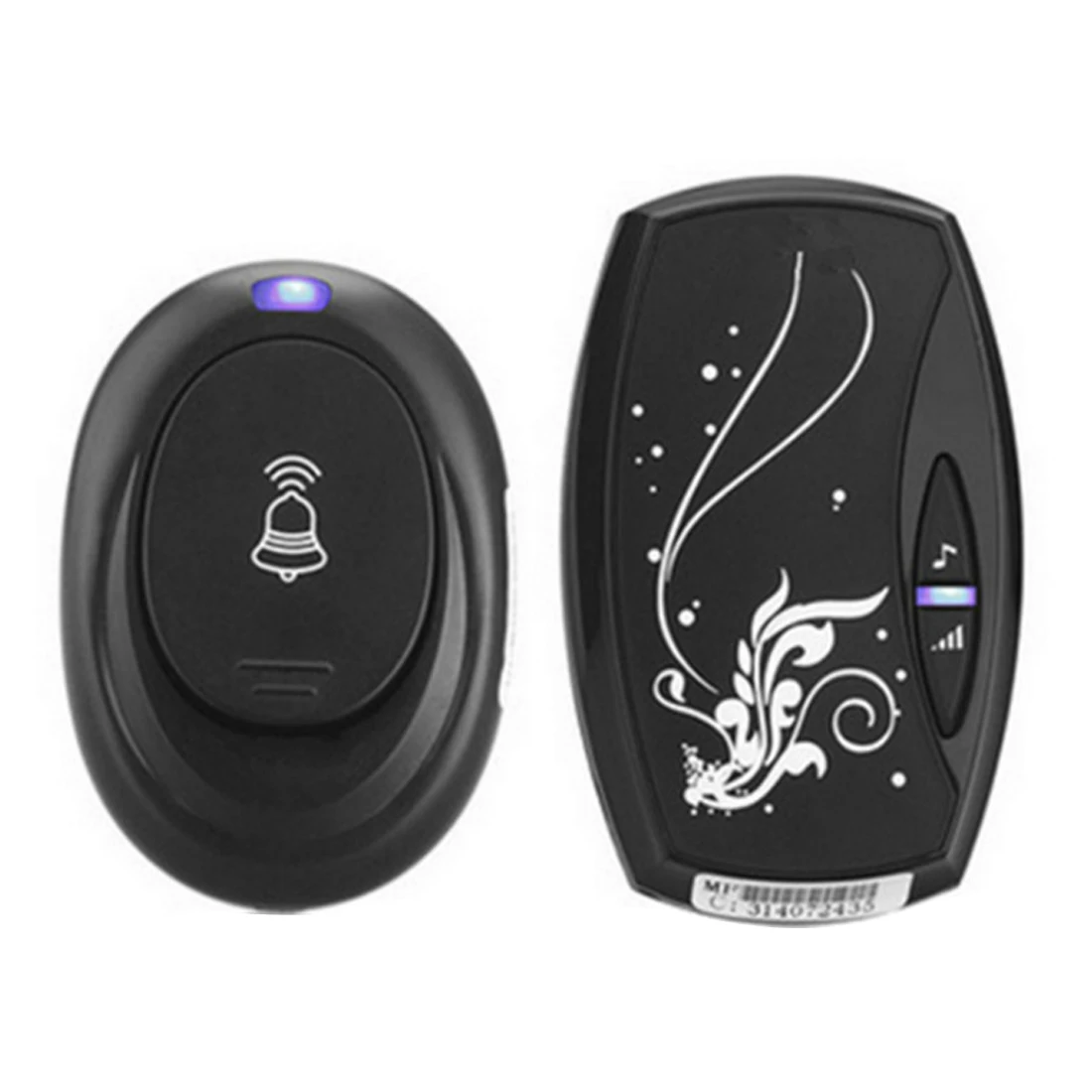 

1pc Remote Control Wireless Doorbell 36 Songs Tune Melody Door Bell 100M Range Waterproof Door Ring 220V Digital LED EU plug