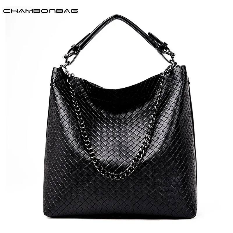 Soft Pu Leather Famous Designer Fashion Luxury Hobo Chain Shoulder Crossbody Handbag Bag Women ...