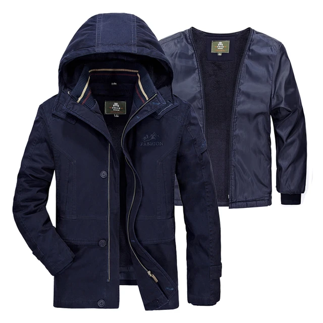 Veste Coupe 5xl Doublure Russie Hiver Amovible Hommes Marque Polaire fbgy6Y7