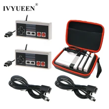 IVYUEEN Travel Storage Bag Case for NES Mini Classic Edition Console + Gamepad + 1.8 m Controller Extensive Cable Cord