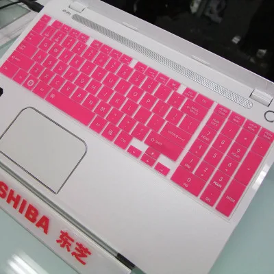 

For Toshiba Satellite C55D C55D-B5102 L50 L50D L50-A L850D L855 C50-AT03W1 M50-AT02S1 M50D 15'' 17'' Silicone keyboard cover