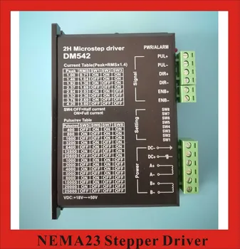 

24V 48V Stepper Motor Driver DM542 Full Protection 1.0-4.2A DC24-50V NEMA 17 23 34 Stepper Driver