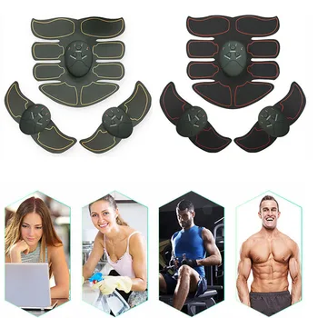 

Fitness stimulator muscle electr Massager Ems Gel Pad 8 Packs Body Massager Smart EMS Abdominal Muscle Trainer Wireless TENS