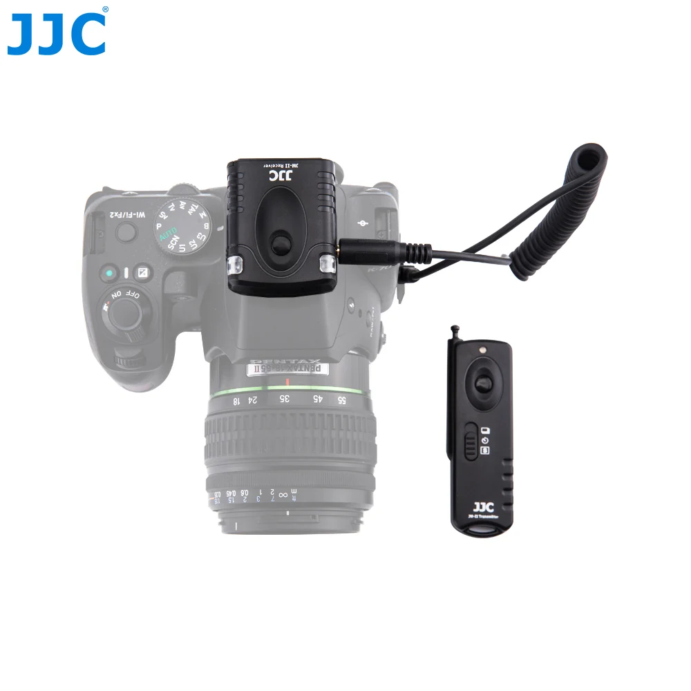 JJC 카메라 셔터 릴리즈 16 라디오 채널, 433MHZ RF 무선 리모컨, PENTAX KP/K 70 X S10remote control for pentax