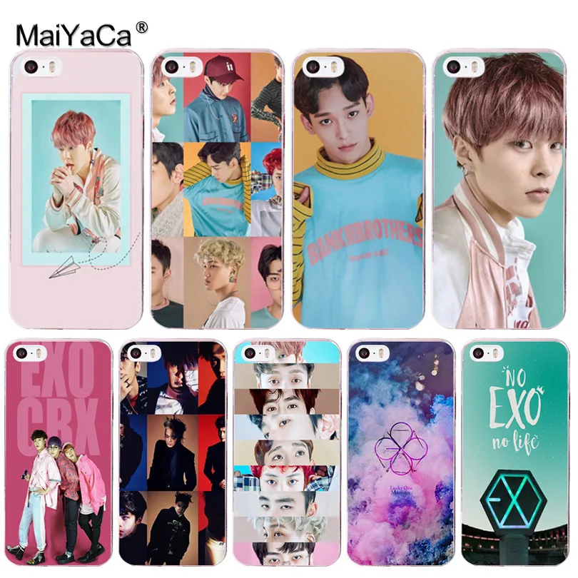 

MaiYaCa Kpop exo Lucky one soft tpu phone case cover for iPhone 8 7 6 6S Plus X XS XR MAX 10 5 5S SE 5C 4 4S Coque Shell