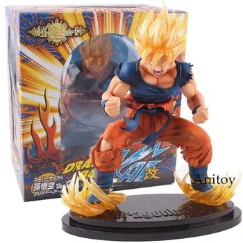 

Dragon Ball Figure Super Saiyan Goku Son Gokou High Quality PVC Action Figure Model Toy Gift 26cm KT4810