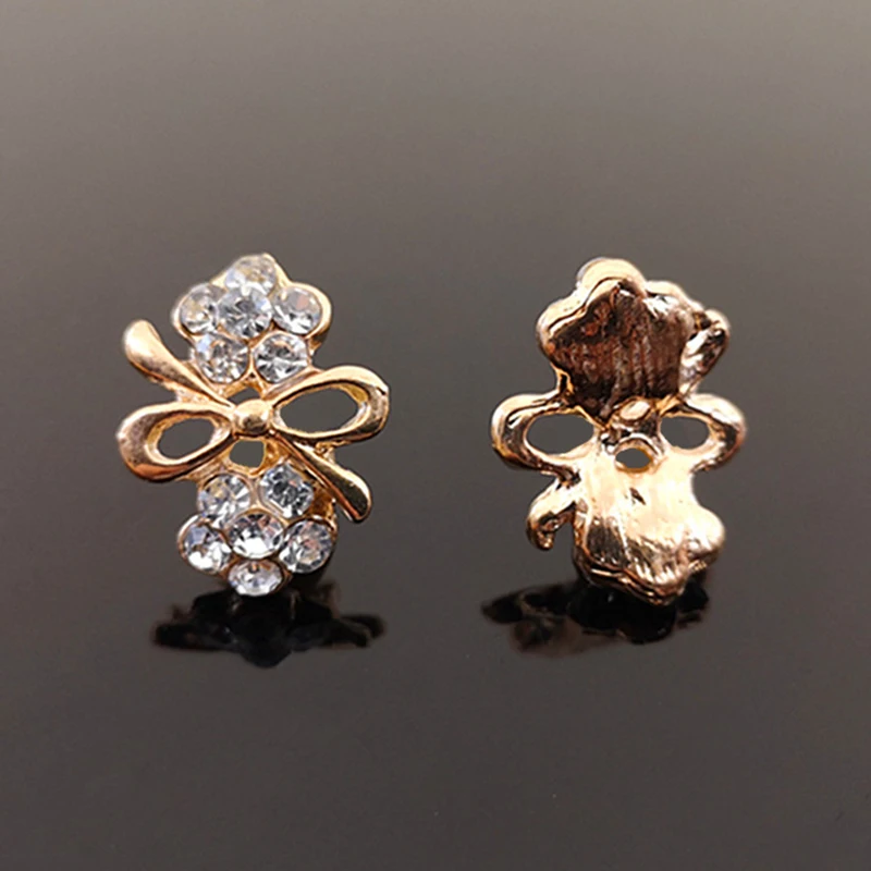 

Пуговицы-дуги для стразы, из сплава, HZ388, 100 шт.