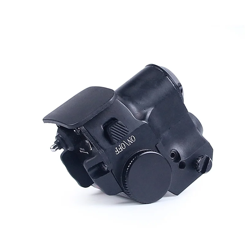 Parabolic Goggles Flashlight with Green Dot Laser Combo 4 kinds Illumination fit 20MM Rail for Airsoft (10)