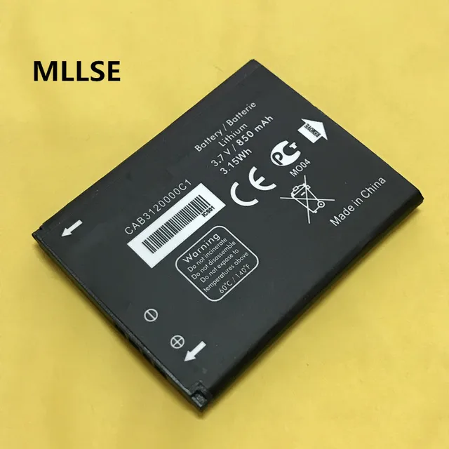 MLLSE CAB3120000C1 battery for CAB3122001C1 Alcatel One Touch 385 510