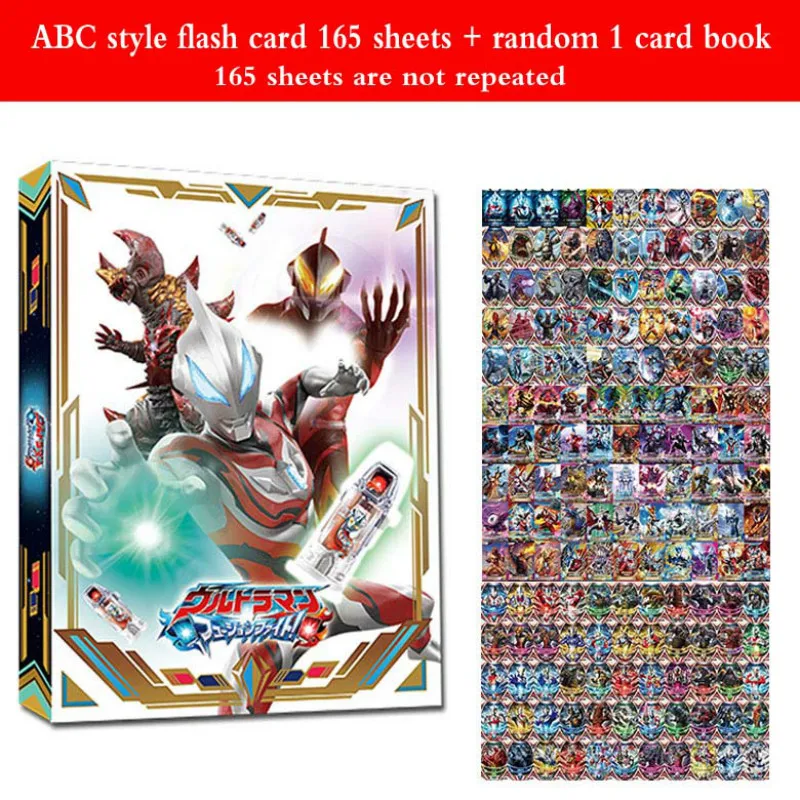 

165pcs/set Orb UItraman Card Collection Toys Hobbies Hobby Collectibles Game Gold flash Cards