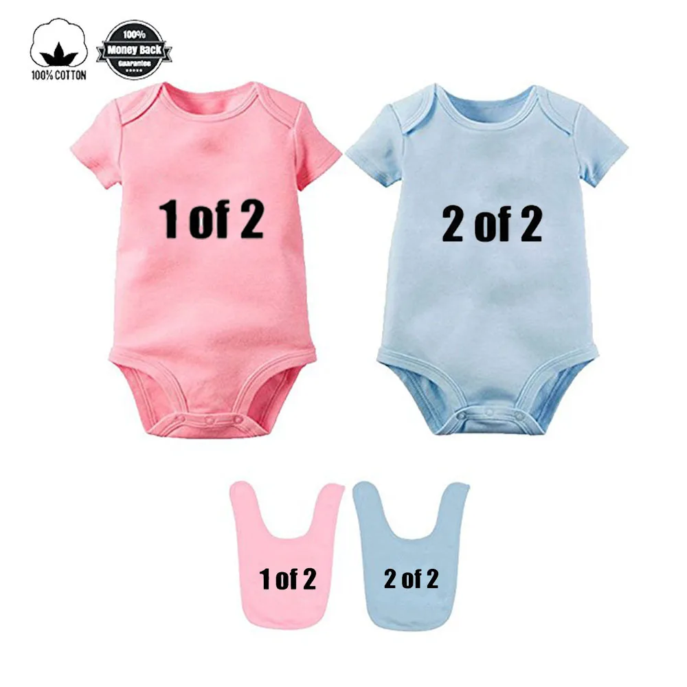 baby bodysuit boys girls Drinking Buddies Twin Pack long sleeve