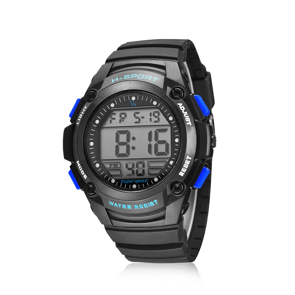 V6 Brand Men's Fashion Sport Watches Chrono Countdown Men Digital Watch Man Military Clock Relogio Masculino V6 Brand Men's Fashion Sport Watches Chrono Countdown Men Digital Watch Man Military Clock Relogio Masculino