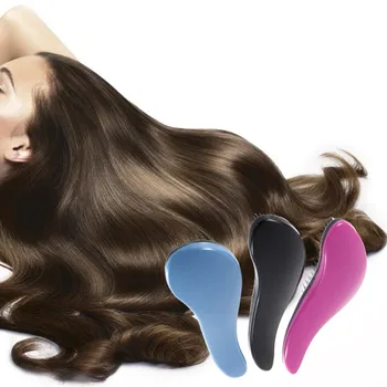 

1 Pcs Hair Brush Combs Magic Detangling Handle Tangle Shower Hair Brush Comb Salon Styling Tamer Tool