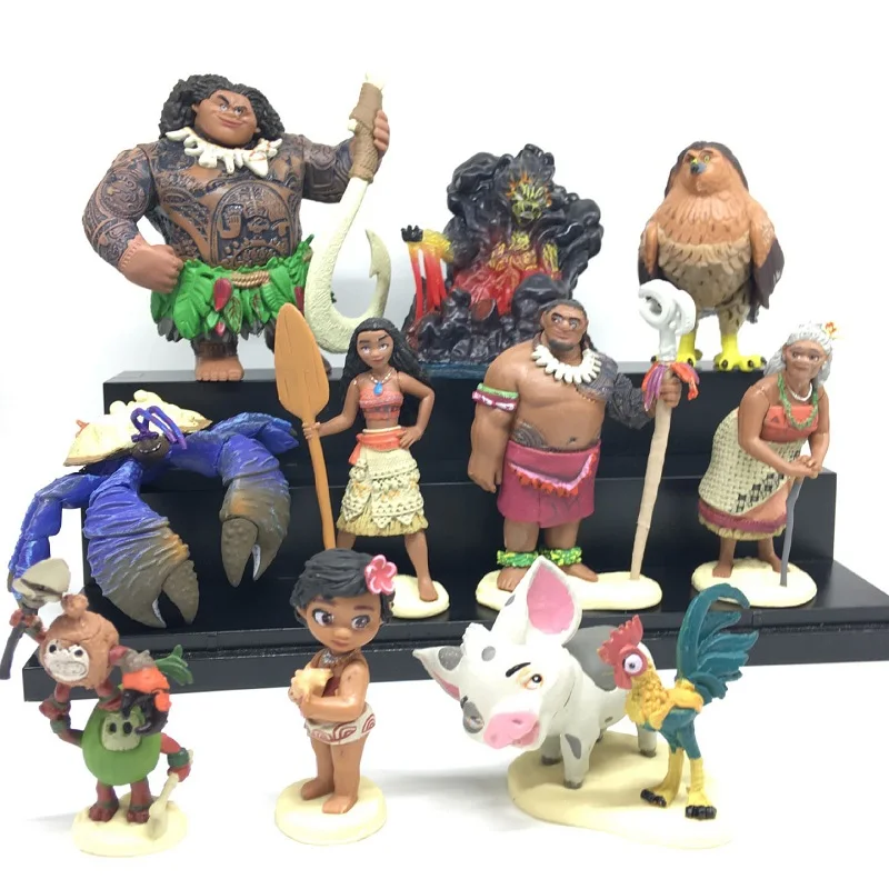 moana book and figures