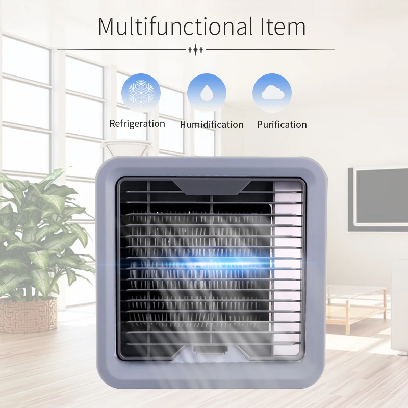 

Portable Mini Air Conditioner Fan Personal Space Cooler The Quick Easy Way to Cool Any Space Home Office Desk Air Cooling Fan