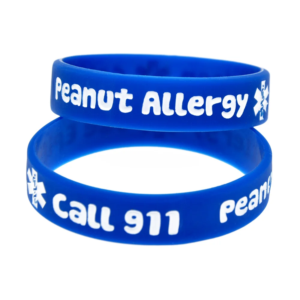 linnalove-Peanut Allergy bracelet Cartoon Football Medical id bracelet –  LinnaLove