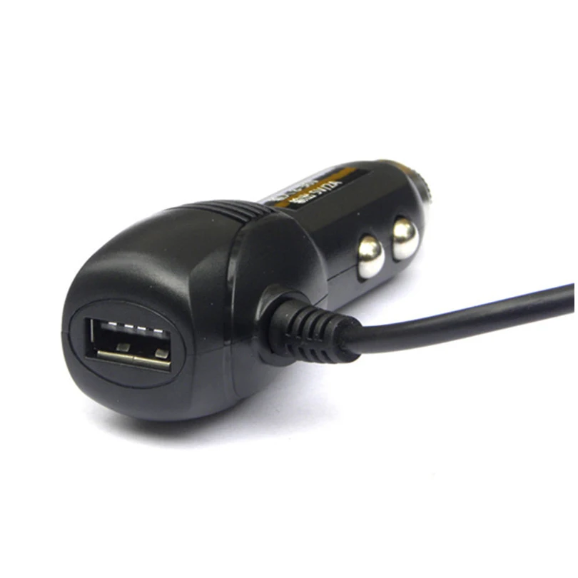 Mini / Micro USB Port Dual USB 5V 2A Car Charger Adapter Adapter - Ավտոմեքենաների էլեկտրոնիկա - Լուսանկար 2
