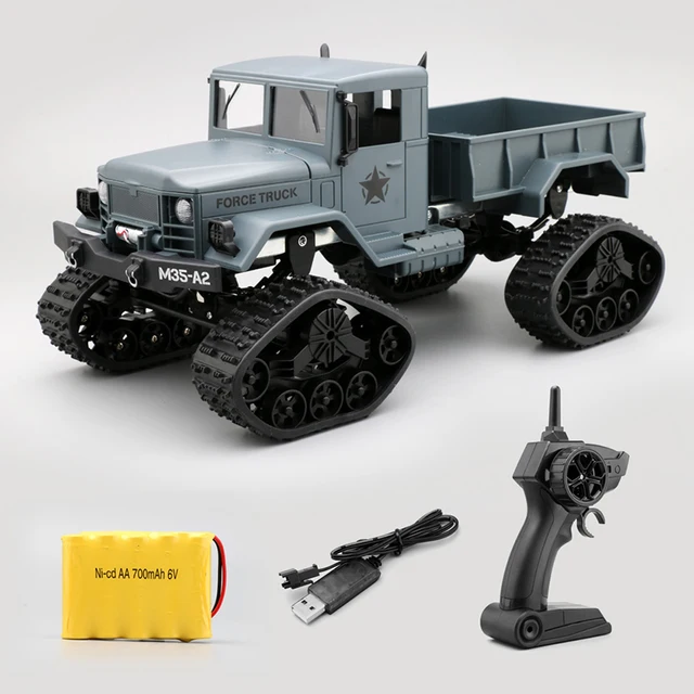 WPL 4WD 1/16 Remote Control Military Truck 4 Wheel Drive Off Road RC