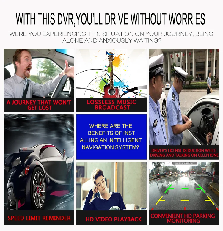 ANLUD Car Multimedia Player GPS 7 Touch Screen Android Universal MP5 Player 2DIN In-Dash FM Radio For TOYOTA Rear View Camera (3)