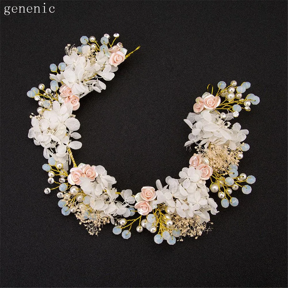 Handmade font b Luxury b font Prom font b Wedding b font Hair font b Jewelry