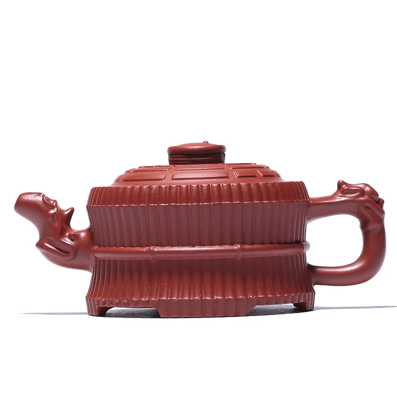 

270ML Bamboo yixing teapot ore dahongpao mud kung fu pot drinkware suit tieguanyin dahongpao puer