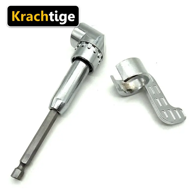 Адаптер отвертки Krachtige 1/4 &quotс магнитным углом регулируемый на 360 градусов фланец