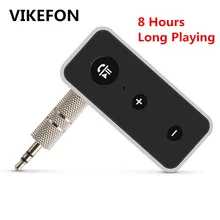 VIKEFON Bluetooth 5,0 Аудио приемник стерео беспроводной адаптер с 3,5 мм AUX разъем микрофон для наушников автомобильный динамик музыка Bt приемник