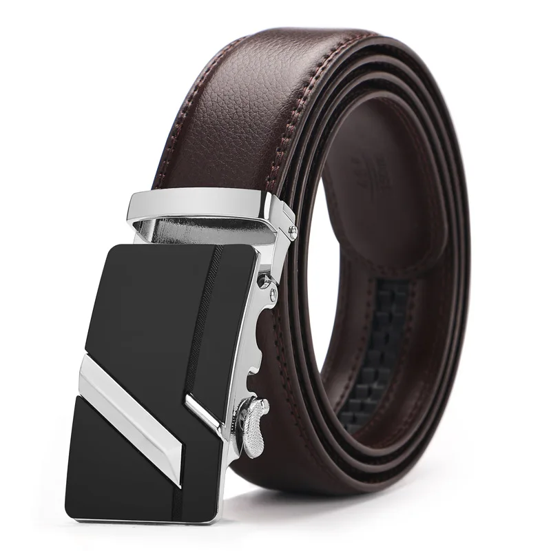 

2019 Famous brand designer male jean belt New arrival leather strap men's belts top sale automatic buckle belts for men