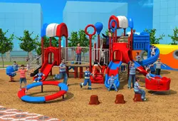 CE, ISO, TUV школьная детская площадка сад пластиковые горки Pepsi дом серии Дети Открытый Игровой оборудование YLW-OUT171044