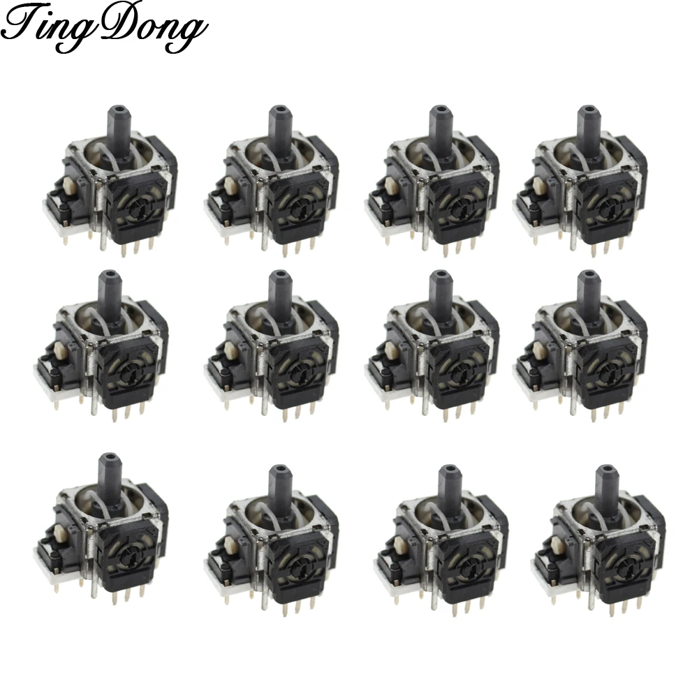 

1PCS New ALPS 3pin Replacement black 3D joystick analog Thumb stick for PS3 controller Dualshock 3