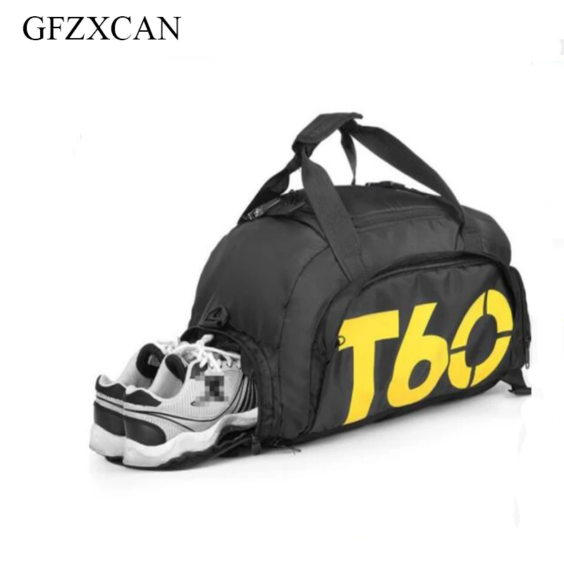 

New men and women travel bag multi-function handbag large capacity weekend fitness bag casual diagonal baggage shoes bag
