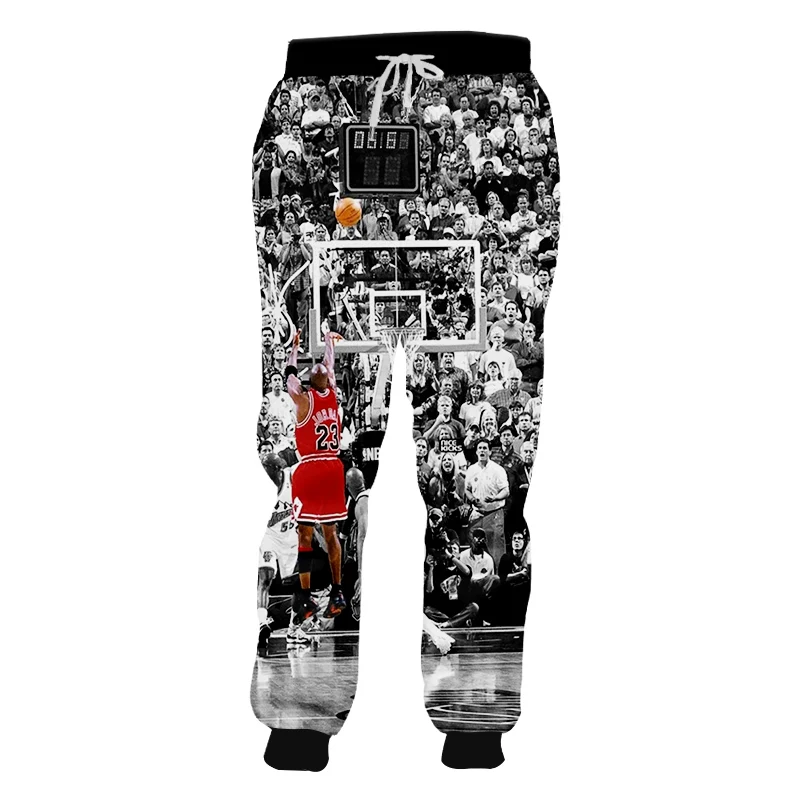 slim fit golf trousers UJWI New Funny Robot Sweatpants 3D Printed Man Micheal Pants leaf Dollar Joggers Dropshipping Hot basketball Trousers Sweatpants Sweatpants