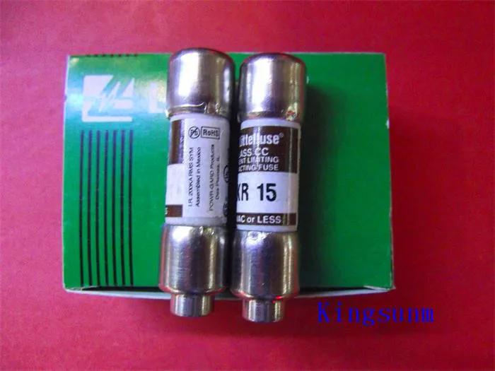 

Free shipping 10pcs KLKR 15 CLASS CC Netlon 10X38 quick fuse / fuse 15A 600V