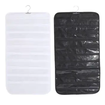 

80 Pockets Double Sided Hanging Jewelry Fridge Pouch Organizer Storage Bags Dual Purpose Kitchen Tool