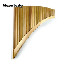 Pan Flute Pan Pipes 22/25 Pipes Right Hand Romanian Panpipes Left Hand Musical Instrument C/G Key Wind wood Pan flute Flauta